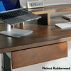 Desky Minimal Under Desk Drawer-Black-White - Desky Canada