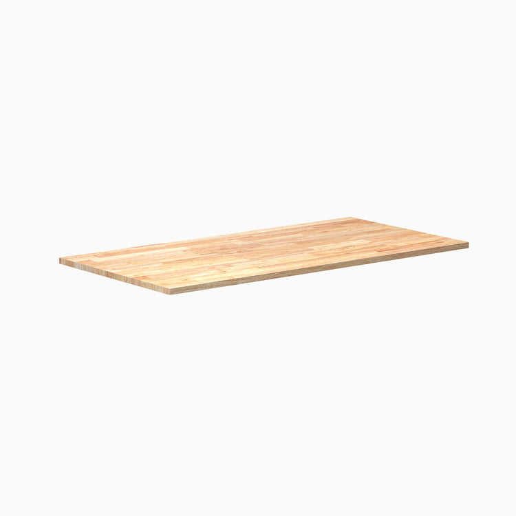 Rubberwood natural timber desktop - Desky