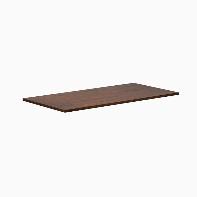 Rubberwood red walnut desktop - Desky