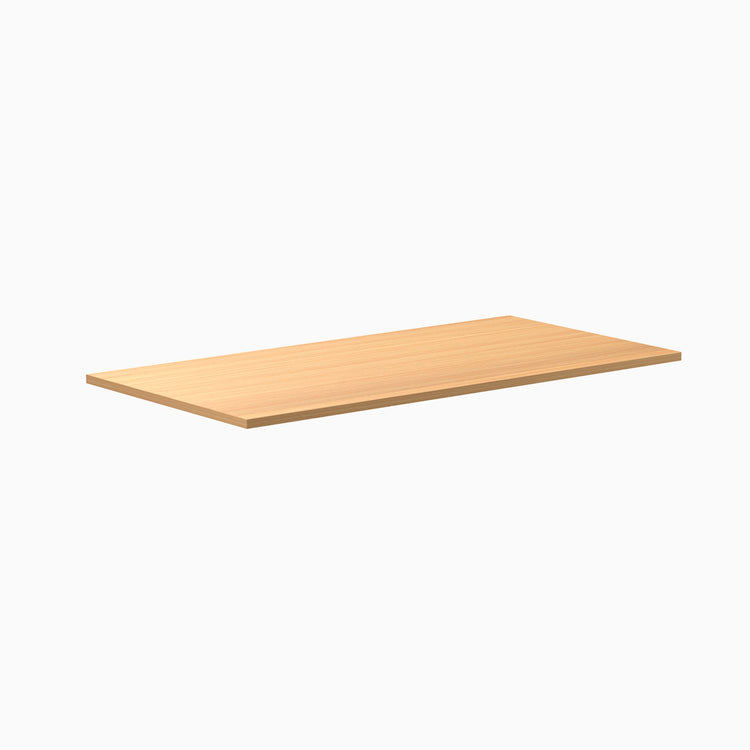 Desky Laminate Desk Tops - select beech 1500mm straight