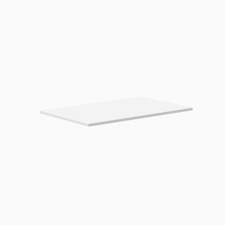 Desky Laminate Desk Tops - white 1200mm straight