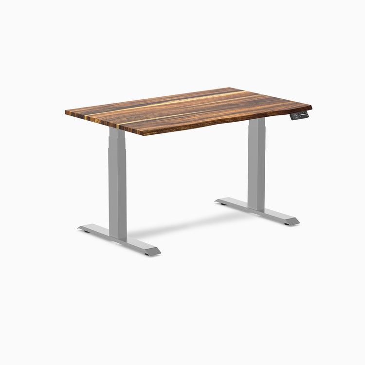 Dual hardwood pheasantwood standing desk - Desky