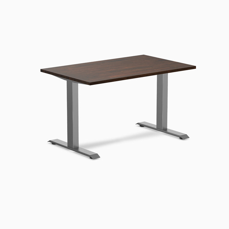 Zero rubberwood fixed desk - Desky