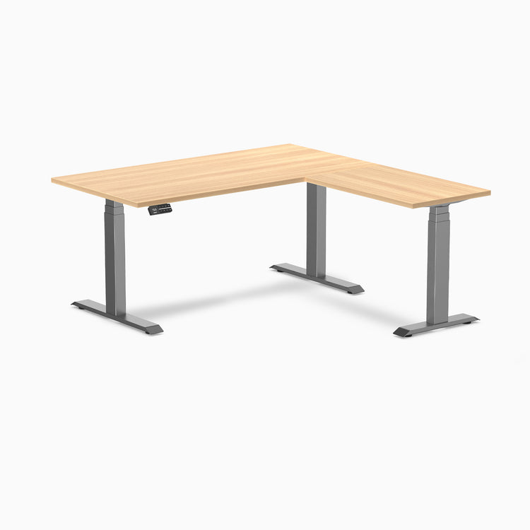Desky L-Shape Laminate Sit Stand Desk-Desky®