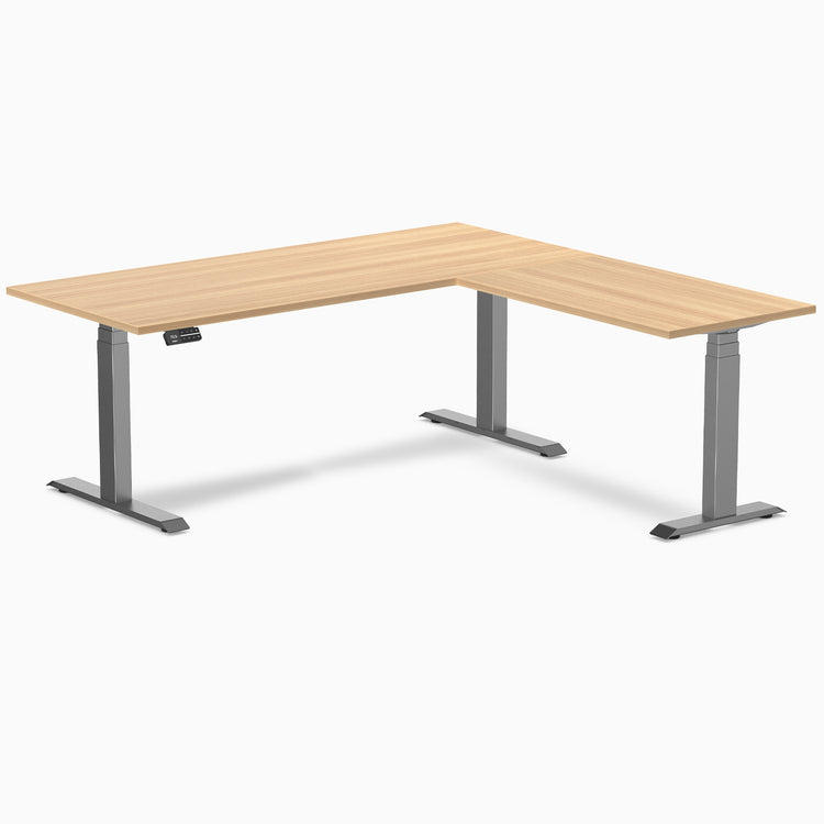 Desky L-Shape Laminate Sit Stand Desk-Desky®