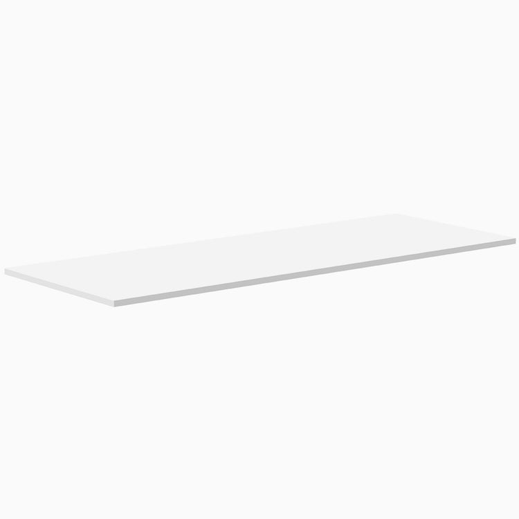 Desky Laminate Desk Tops - white 2000mm straight