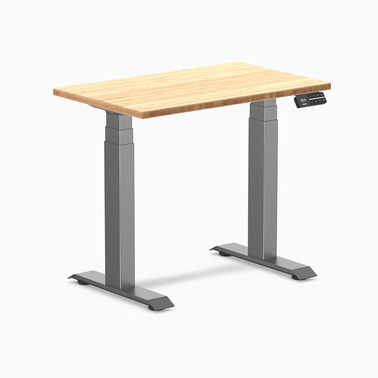 Desky Dual Mini Bamboo Sit Stand Desk-Desky®