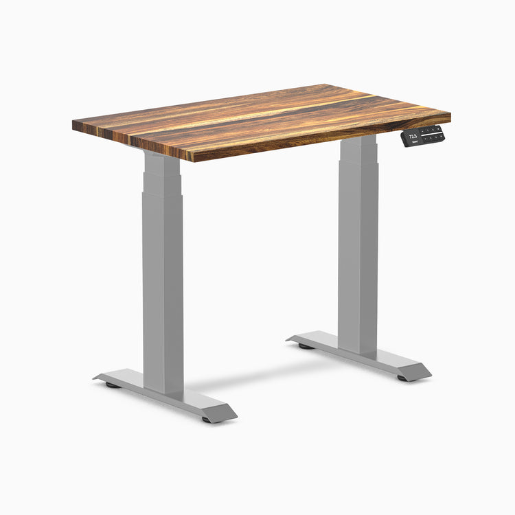 Desky dual mini hardwood pheasantwood 800mm in gray