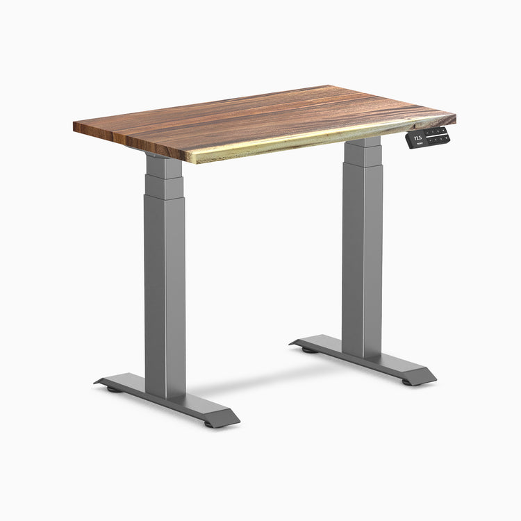 Desky Dual Mini Hardwood Sit Stand Desk-Desky®