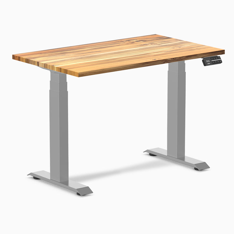 Desky dual mini hardwood teak 1000mm in gray