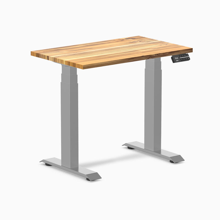 Desky dual mini hardwood teak 800mm in gray