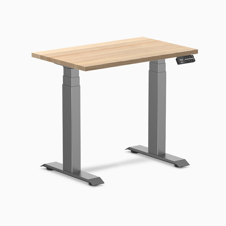 Desky Dual Mini Hardwood Sit Stand Desk-Desky®