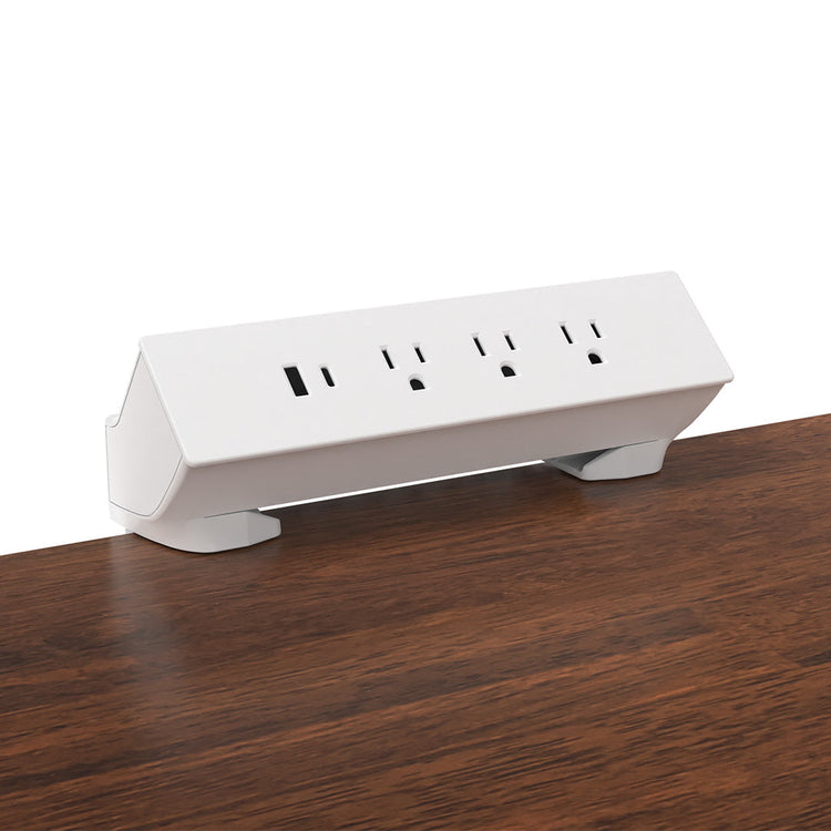 Desky On Desk Power Rail-Black-Connecting Junction - Desky Canada