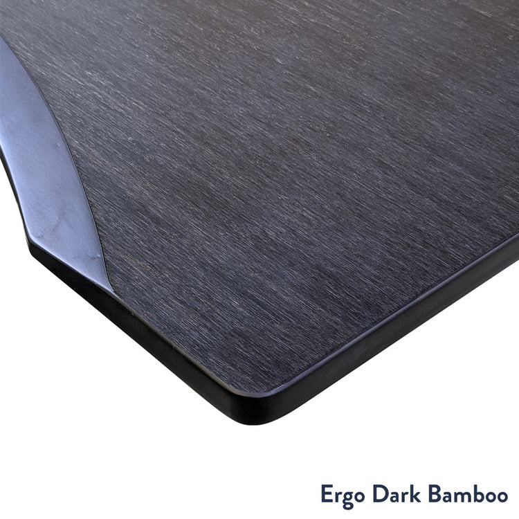 ergo dark bamboo desktop finish