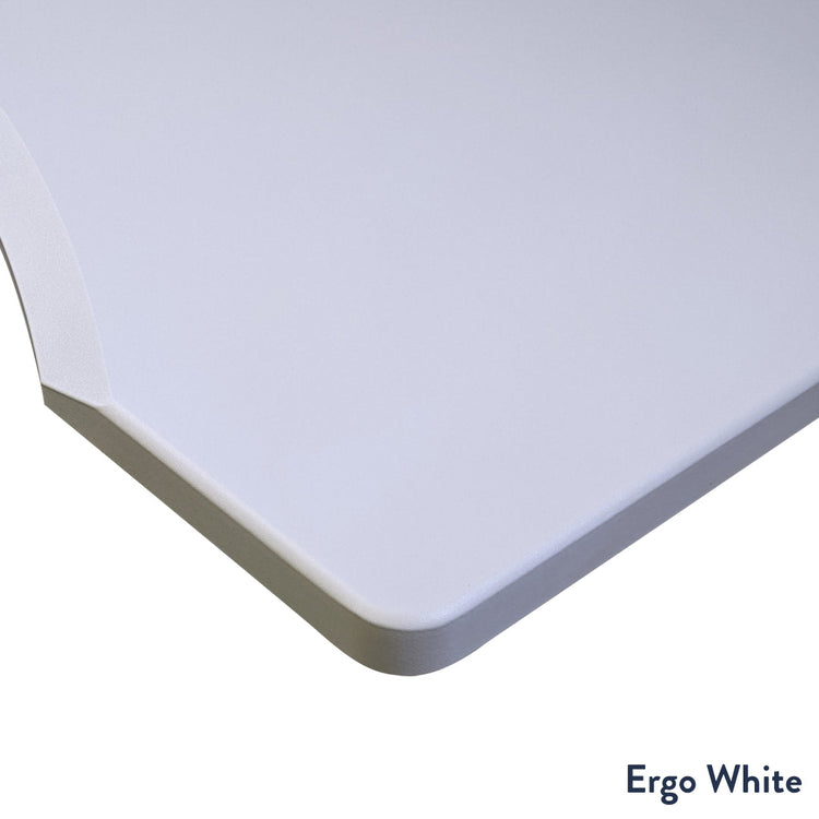 Desky Dual Ergo Edge Sit Stand Desk Black 1200x750mm - Desky
