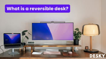 What is a reversible desk?
