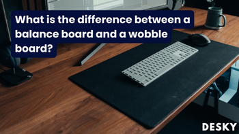 What is the difference between a balance board and a wobble board?
