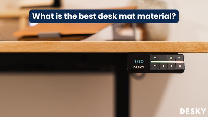 What is the best desk mat material?