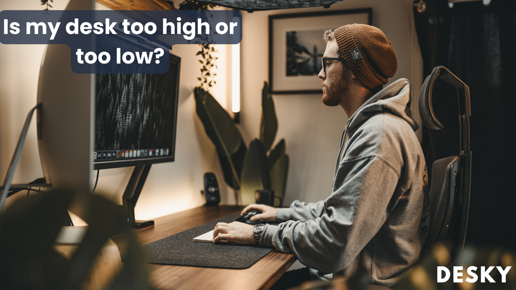 Keyboard too high on desk deals