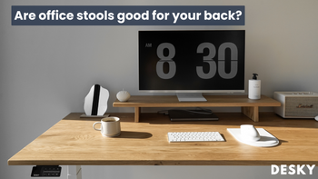 Are office stools good for your back?