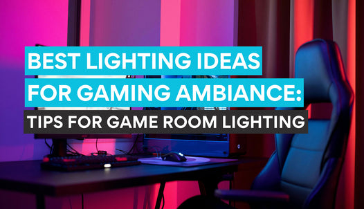 best lighting ideas for gaming ambiance