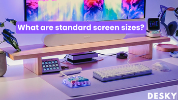 What are standard screen sizes?
