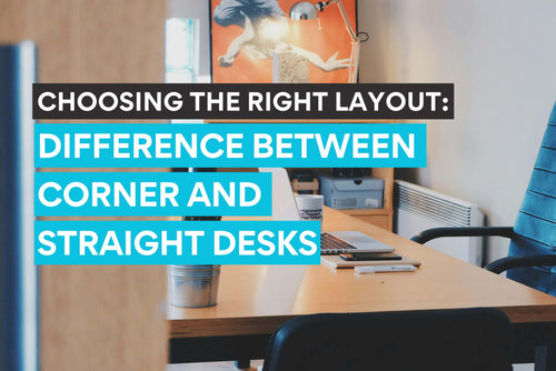 Difference between l-shape and straight desks