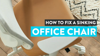 How to fix a sinking office chair