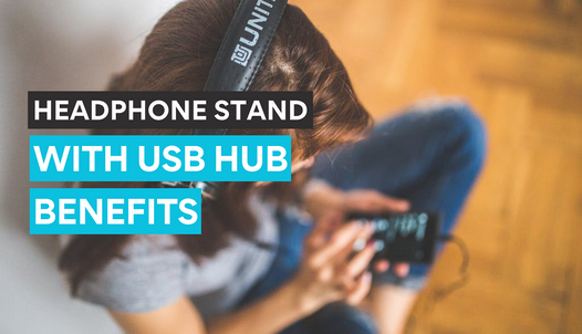 Benefits of headphone stands with USB functionality