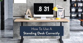 how to use a standing desk