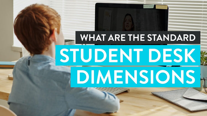 Standard student desk dimensions