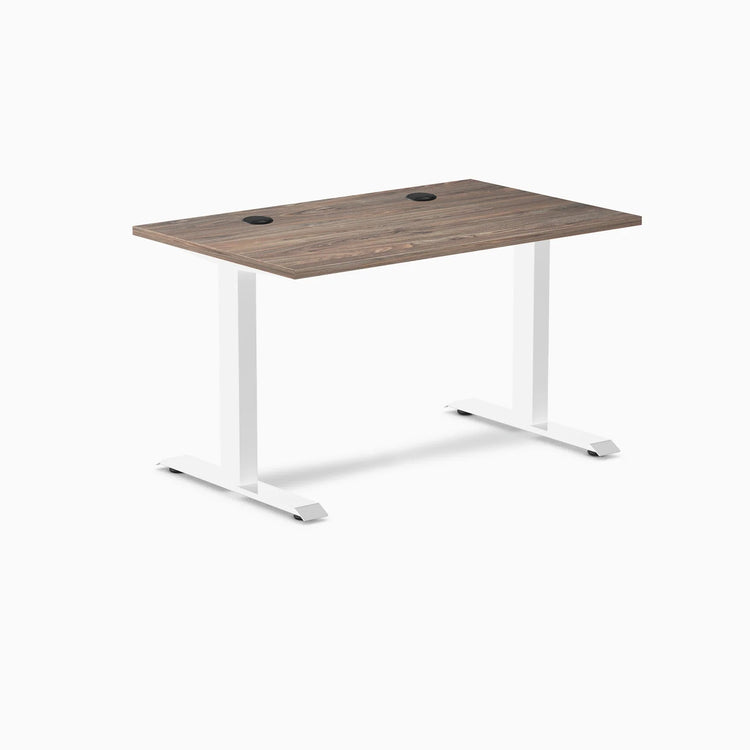 Desky Zero Scalloped Laminate Office Desk