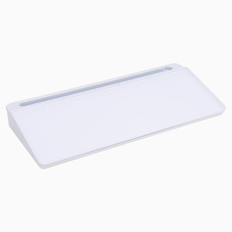 Desky desktop whiteboard in white