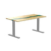 Desky Resin Hardwood Office Desk White Ash -Desky®