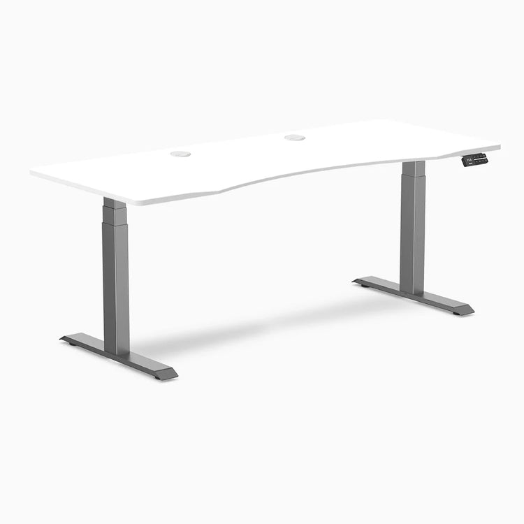 Desky Dual Ergo Edge Sit Stand Desk
