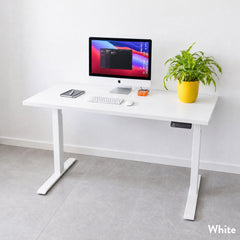 Desky Eco Single Sit Stand Desk Frame detail view 3