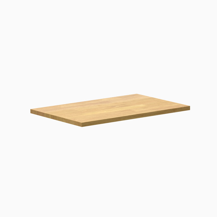 Mini desktop rubber wood light oak - Desky