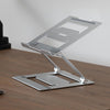 Laptop riser on top of desk