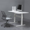 Desky air lift zero sit stand desk set up office