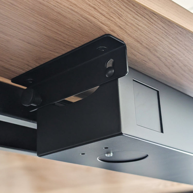 Desky Cable Channel Mounting Brackets