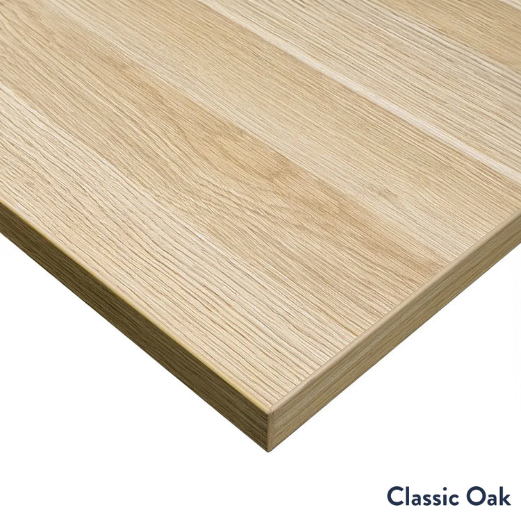 Desky L-Shape Laminate Sit Stand Desk
