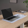 Medium size light gray Desky cork felt desk pad 