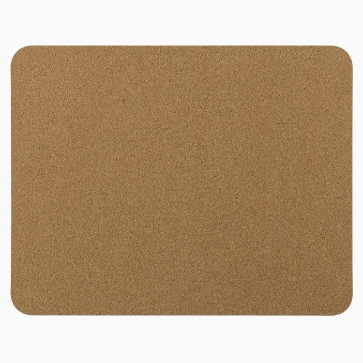 Cork backing anti slip Desky cork felt desk pad