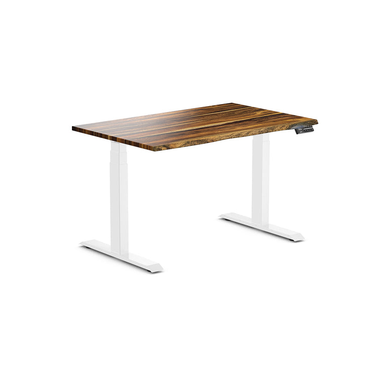 Desky Dual Hardwood Sit Stand Desk Pheasantwood-Desky®