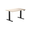 Desky Dual Laminate Sit Stand Desk Classic Oak-Desky®