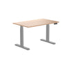 Desky Dual Laminate Sit Stand Desk Sublime Teak-Desky®