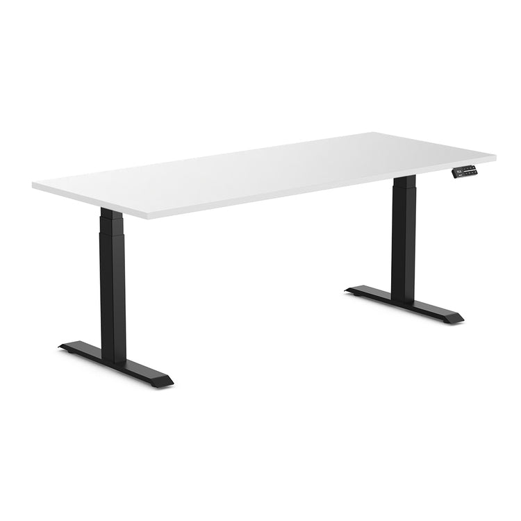 Desky Dual Laminate Sit Stand Desk