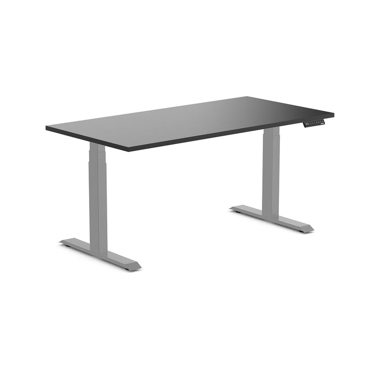 Desky Alpha Dual Sit Stand Gaming Desk Straight Edge-Desky®