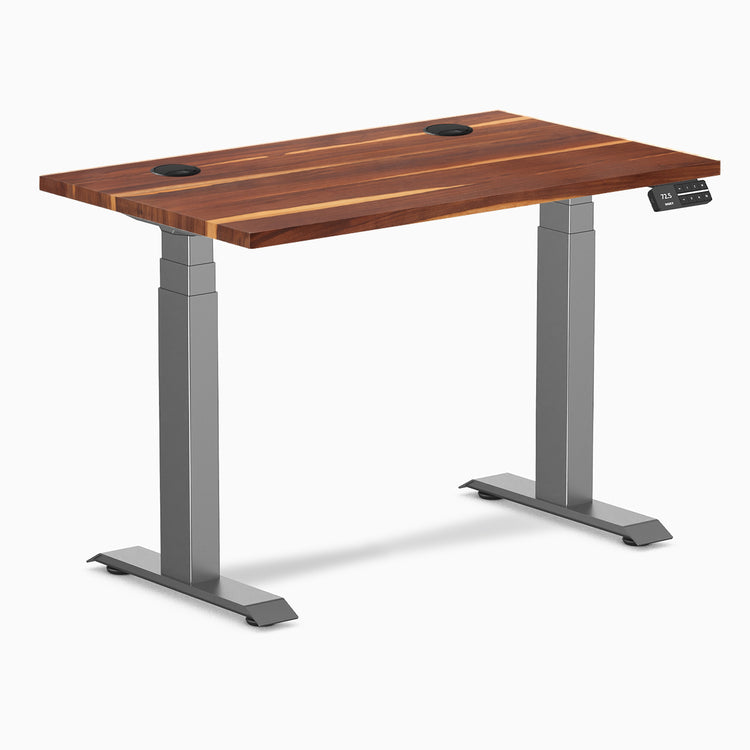 Desky Dual Mini Hardwood Sit Stand Desk