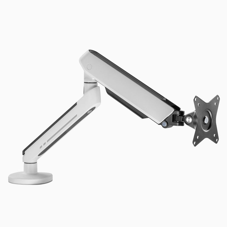 Desky single LED arm in white variant